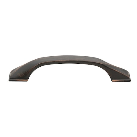 Gliderite Hardware 3-3/4 in. Center to Center Solid Twisted Bar Pull Oil Rubbed Bronze, 10PK 4841-96-ORB-10